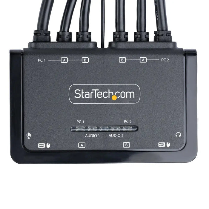 KVM switch Startech C2-DD46-UA2-CBL-KVM 1,5 m - Компютър Кабели и адаптери<<<Компютри| Електроника<<<BigBuy&&&Switch
