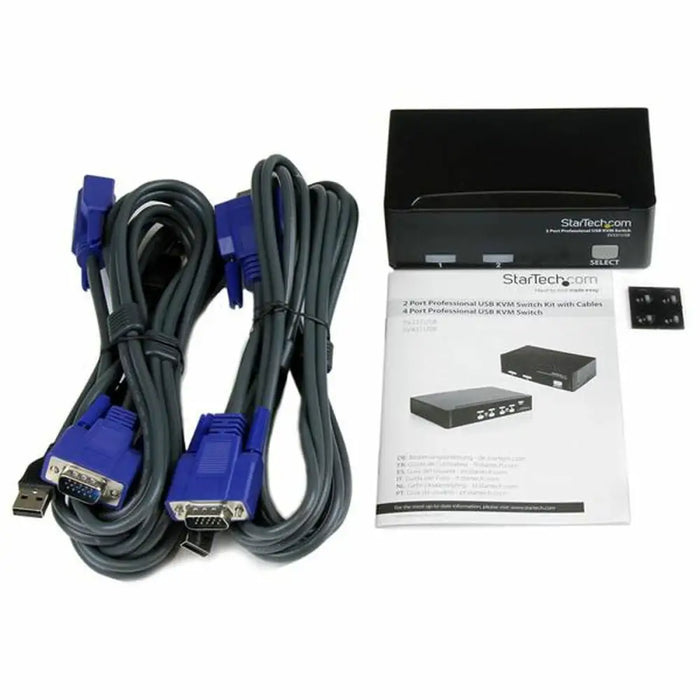 KVM switch Startech SV231USBGB - Компютър Кабели и адаптери<<<Компютри| Електроника<<<BigBuy&&&Switch KVM<<<Компютър