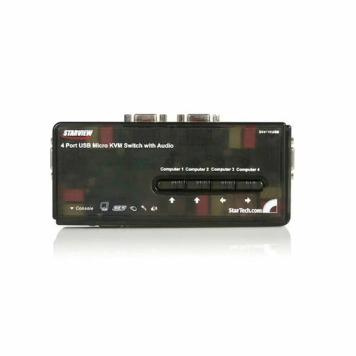 KVM switch Startech SV411KUSB 1,2 m - Компютър Кабели и адаптери<<<Компютри| Електроника<<<BigBuy&&&Switch