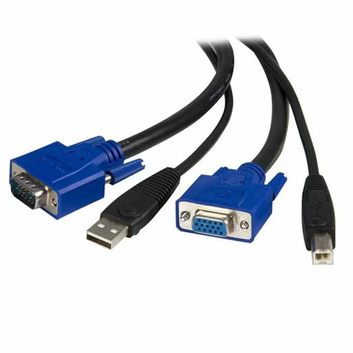 KVM switch Startech SVUSB2N1_10 3 m - Компютър Кабели и адаптери<<<Компютри| Електроника<<<BigBuy&&&Switch