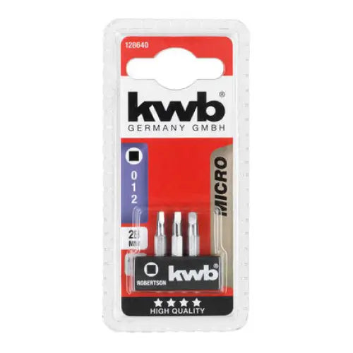 KWB ROBERTSON MICRO TIPS - Битове и накрайници<<<Консумативи за електроинструменти<<<Инструменти и железария<<<Praktiker