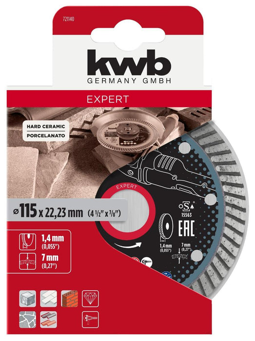 DIAMOND DISC 125MM THIN KWB
