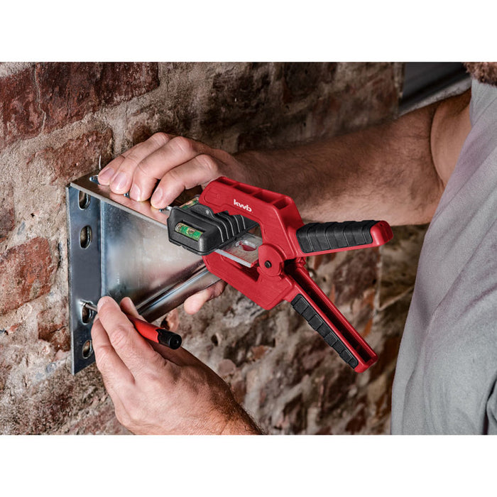 SPRING PLIERS WITH LEVEL 75 MM KWB