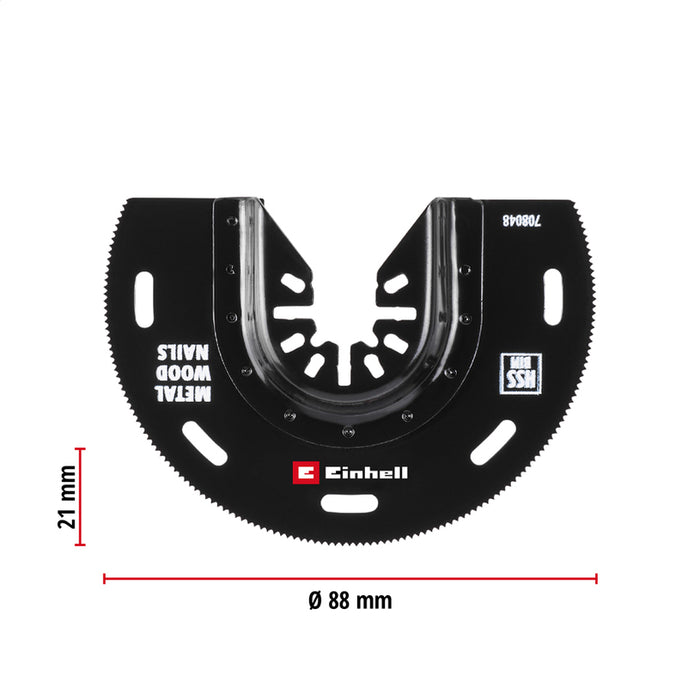 KNIFE SEMI-ROUND UNIVERSAL HSS BIM KWB