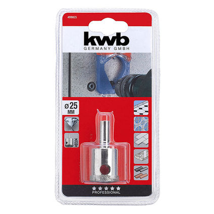 DIAMOND DRILL F 25 MM KWB