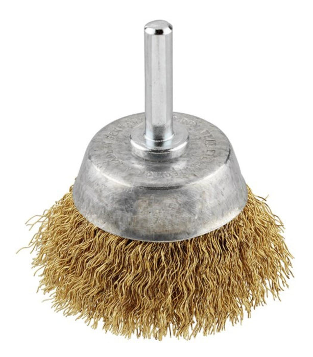 BRUSH WIRE BRASS F50 CUP