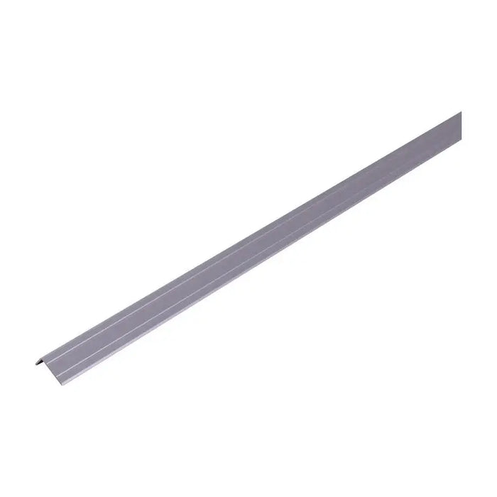 L-SHAPED TRANSITION STRIP PROFILES TRADE 24X10 MM. SILVER MATT 2.7 M. - Лайстни<<<Паркет и елементи за монтаж<<<Подови