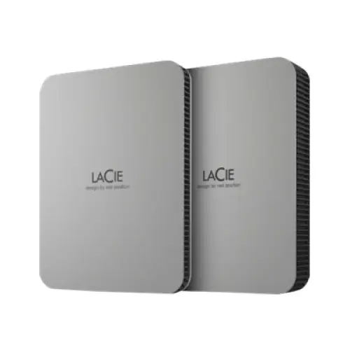 LACIE Mobile Drive HDD USB-C 4TB 2.5inch Moon Silver with USB-C cable - Външни HDD<<<HDD и