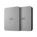 LACIE Mobile Drive HDD USB-C 4TB 2.5inch Moon Silver with USB-C cable - Външни HDD<<<HDD и