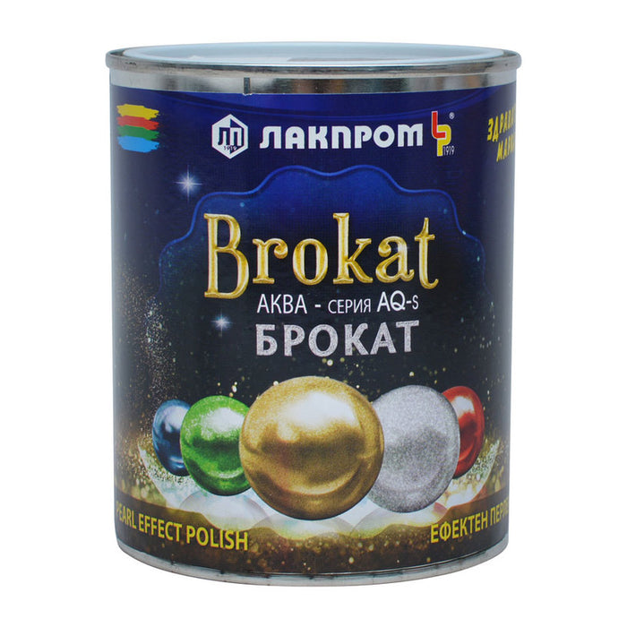 EFFECTIVE PEARL POLISH BROCADE SILVER PEARL 700 ML LACKPROM