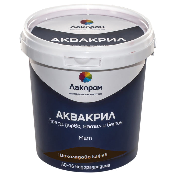 AQUACRYL AQ-16 PAINT FOR WOOD METAL AND CONCRETE LACKPROM