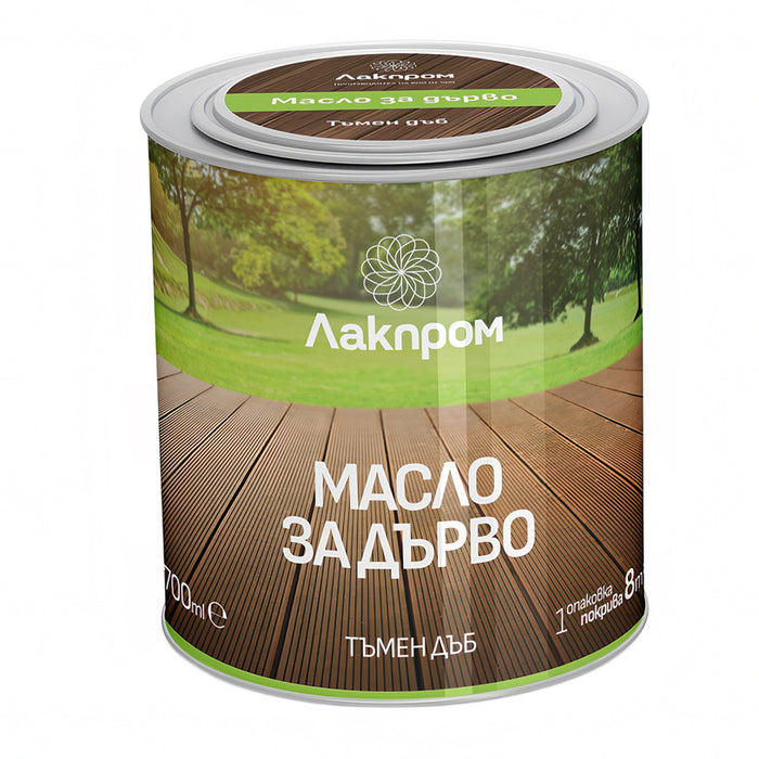 WOOD OIL DARK OAK 700 ML LACKPROM SAVANNA