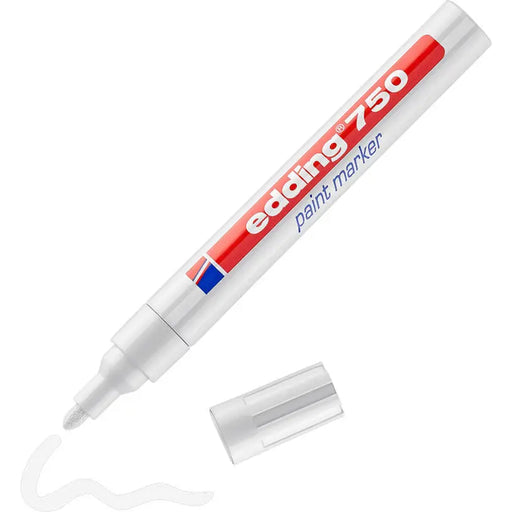 LACQUER MARKER WHITE EDDING - Маркери креди и други<<<Ръчни инструменти<<<Инструменти и