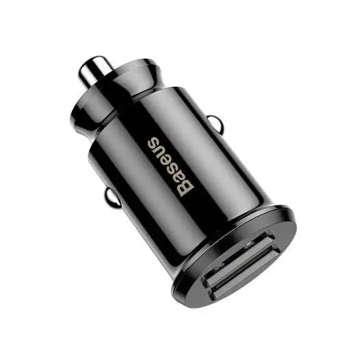 Ładowarka samochodowa Baseus Grain 2x USB 5V 3.1A (czarna) - Car charger<<<Accessories<<<Основна<<<DunaXML&&&Car