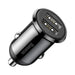 Ładowarka samochodowa Baseus Grain Pro 2x USB 4.8A (czarna) - Car charger<<<Основна<<<DunaXML&&&Car