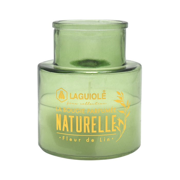 SCENTED CANDLE LINEN FLOWER LAGUIOLE