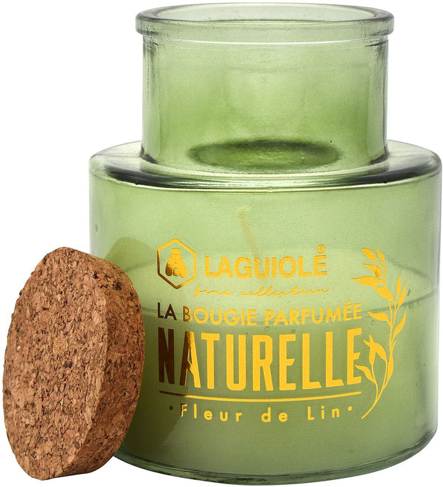 SCENTED CANDLE LINEN FLOWER LAGUIOLE