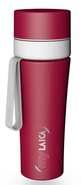Filter bottle LAICA INOX 550 ML RED