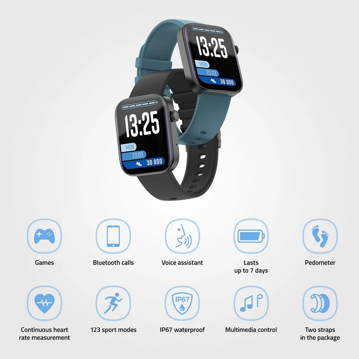 LAMAX BCool2 Plus Black Smartwatch