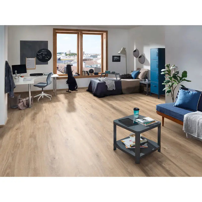 LAMINATED PARQUET KRONO ORIGINAL CASTELLO OAK CASHMERE K470 8.00 mm 32/AC4 - Паркет<<<Паркет и елементи за