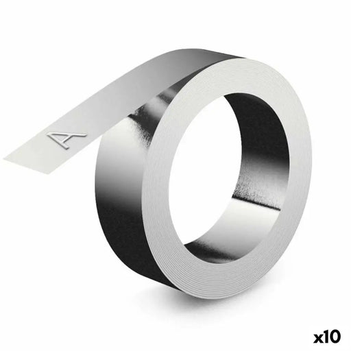 Laminated Tape for Labelling Machines Dymo Aluminium Rhino™ 12 mm (10 Units) - Електроника Периферни и резервни