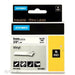 Laminated Tape for Labelling Machines Rhino Dymo ID1-9 White Black 9 x 5,5 mm Stick (5 Units) - Електроника Периферни и