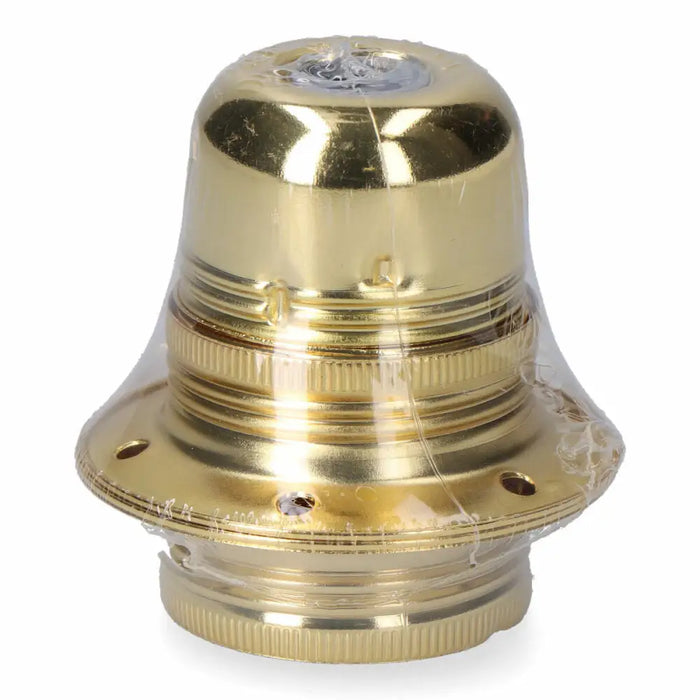 Lamp holder F-line Golden 100 W - Декорация и Осветление<<<Дом Градина<<<BigBuy&&&Лампи<<<Декорация и Осветление<<<Дом