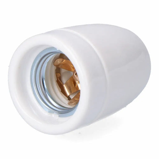 Lamp holder F-line White 100 W E27 Vintage - Декорация и Осветление<<<Дом Градина<<<BigBuy&&&Лампи<<<Декорация и