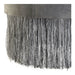 Lamp Shade DKD Home Decor 8424001773930 Grey Burgundy Metal Velvet Fringe Sixties 30 x 30 x 29 cm (2 Units) - Декорация