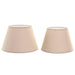 Lamp Shade Home ESPRIT Beige Linen Metal 40 x 40 x 25 cm (2 Units) - Декорация и Осветление<<<Дом