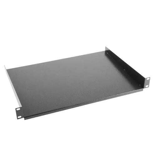 Lanberg 19’’ fixed shelf 1U / 483x315mm max load capacity up to 25 kg black - Аксесоари<<<LANBERG сървърни шкафове и