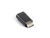 Lanberg adapter HDMI-A (m) -> VGA (f) black - Адаптери<<<LANBERG адаптери конектори и карти<<<LANBERG<<<PolyComp&&&MP3