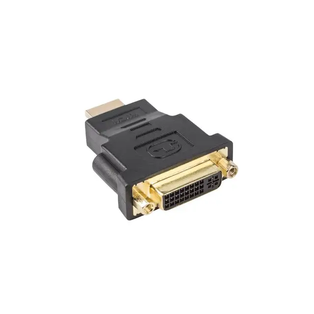 Lanberg adapter HDMI (m) -> DVI-D (f) (24 + 5) single link black - Адаптери<<<LANBERG адаптери конектори и