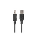 Lanberg Cable USB-A(M)->USB-B(M) 2.0 Ferrite 1.8m Box Black - USB<<<LANBERG кабели<<<LANBERG<<<PolyComp