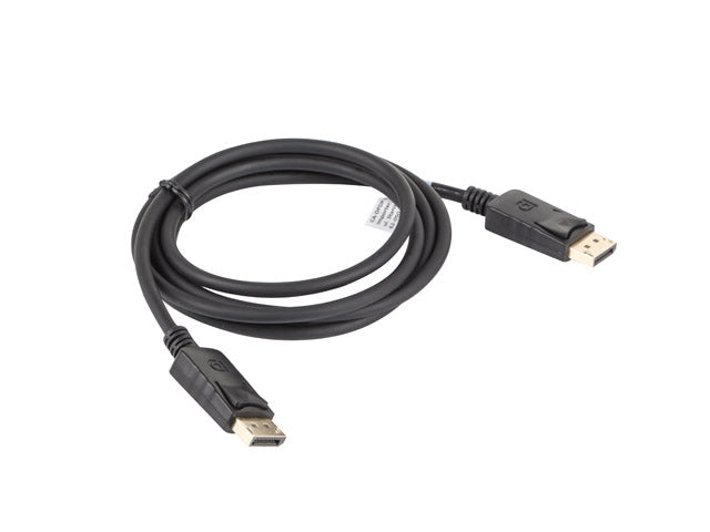 Lanberg display port M/M cable 1.8m 4K black - Видео<<<LANBERG кабели<<<LANBERG<<<PolyComp&&&Кабели