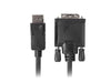 Lanberg display port (M) V1.2 -> DVI-D (M) (24 + 1) cable 1m dual link black - Видео<<<LANBERG