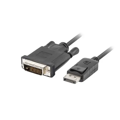 Lanberg display port (M) V1.2-> DVI-D (M) (24 + 1) cable 3m dual link black - Видео<<<LANBERG