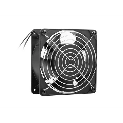 Lanberg fan for 10’’ & 19’’ rack wall-mount cabinet 230V 120x120x38mm black - Аксесоари<<<LANBERG сървърни шкафове и