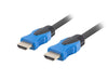 Lanberg HDMI M/M V2.0 cable 4K 15m CU black - Видео<<<LANBERG кабели<<<LANBERG<<<PolyComp&&&Адаптери<<<Компютър Кабели