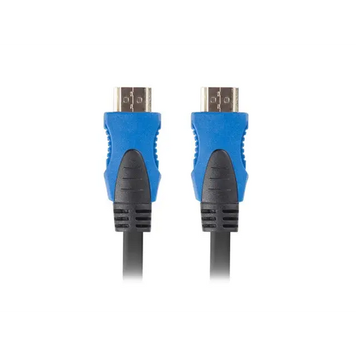 Lanberg HDMI M/M V2.0 cable 4K 1m CU black - Видео<<<LANBERG кабели<<<LANBERG<<<PolyComp&&&Адаптери<<<Компютър Кабели и