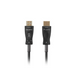 Lanberg HDMI M/M v2.1 cable 10m optical black aoc - Видео<<<LANBERG кабели<<<LANBERG<<<PolyComp&&&Адаптери<<<Компютър