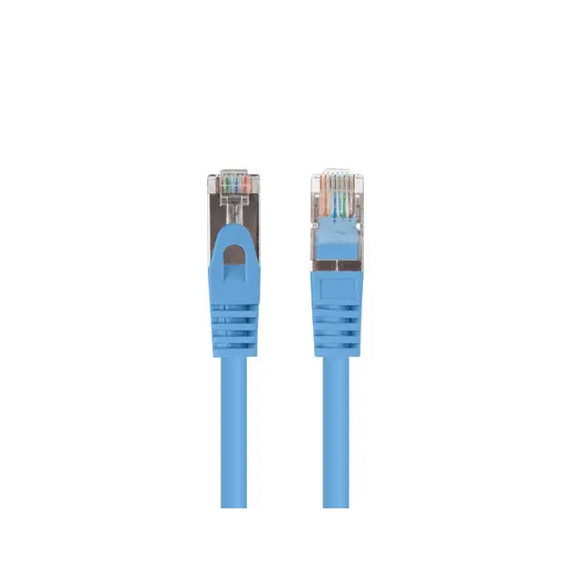 Lanberg patch cord CAT.6 FTP 1m blue 10 pack - Пач<<<LANBERG кабели<<<LANBERG<<<PolyComp&&&PatchcableKGW-PAT<<<Cables