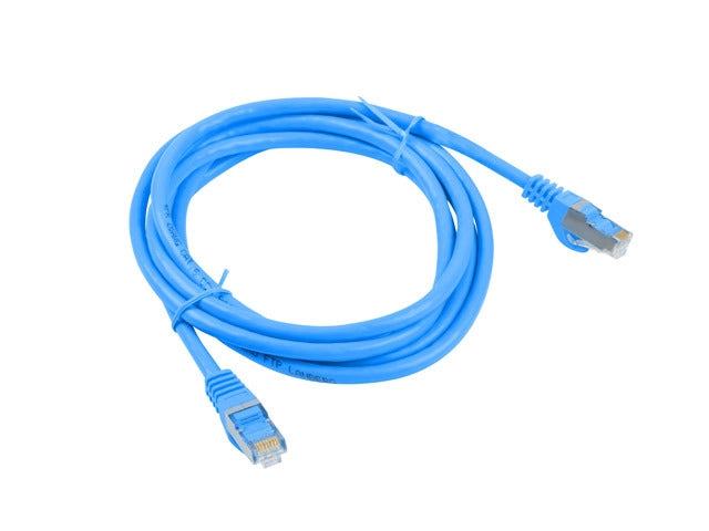 Lanberg patch cord CAT.6 FTP 1m blue - Пач<<<LANBERG кабели<<<LANBERG<<<PolyComp&&&PatchcableKGW-PAT<<<Cables jacks