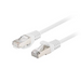 Lanberg patch cord CAT.6 FTP 3m fluke passed (10-pack) white - Пач<<<LANBERG кабели<<<LANBERG<<<PolyComp&&&Мрежови