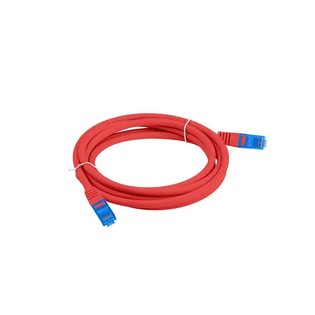 Lanberg patch cord CAT.6A FTP LSZH CCA 2m Fluke Passed red - Пач<<<LANBERG кабели<<<LANBERG<<<PolyComp&&&Компютър