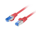 Lanberg patch cord CAT.6A FTP LSZH CCA 2m Fluke Passed red - Пач<<<LANBERG кабели<<<LANBERG<<<PolyComp&&&Компютър