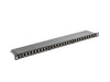 Lanberg patch panel 24 port 0.5U CAT.5E shielded black - Пач панели<<<LANBERG сървърни шкафове и