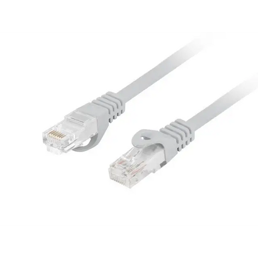Lanberg patchcord CAT.6 UTP LSZH CCA 5m Fluke Passed Grey - Пач<<<LANBERG кабели<<<LANBERG<<<PolyComp&&&Мрежови