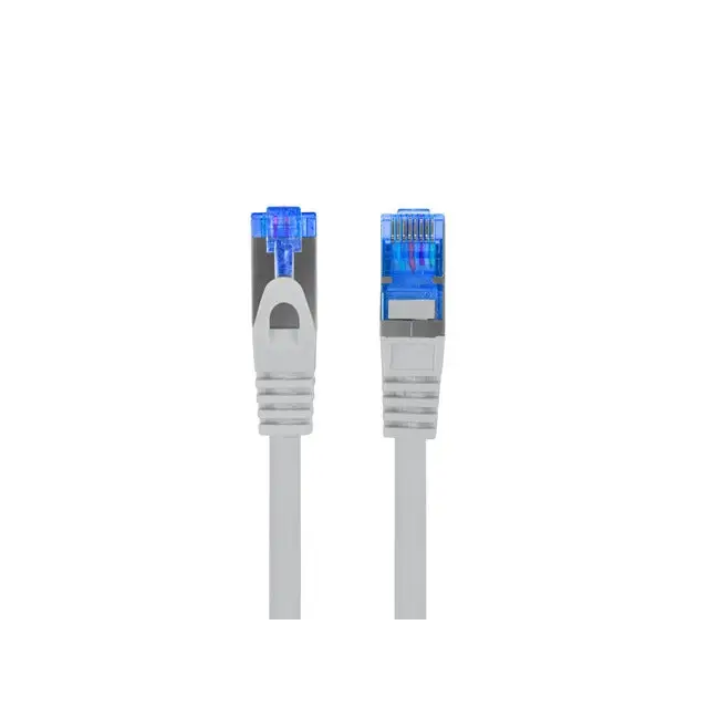 Lanberg patchcord CAT.6a s/ftp lszh cca 1.5m grey fluke passed - Пач<<<LANBERG кабели<<<LANBERG<<<PolyComp&&&Мрежови