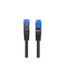 Lanberg patchcord CAT.6a s/ftp lszh cca 15m black fluke passed - Пач<<<LANBERG кабели<<<LANBERG<<<PolyComp&&&Компютър